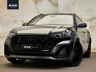 Audi Q8 55 TFSI e Quattro Pro Line S, pano, B&O, 4W-best., OLED, luchtv., tr.haak, S sportstoelen, Laserlicht, HUD, 23", keyless, NP149k
