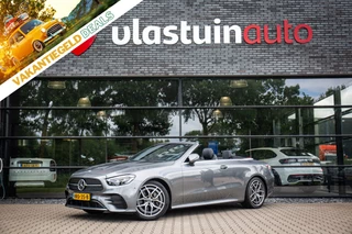 Mercedes-Benz E-Klasse Cabrio 200 AMG Line Open dak, sfeerverlichting, stoel- en nekverwarming, isofix