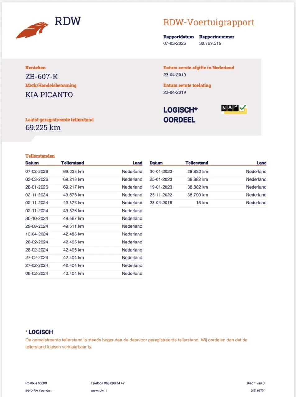 Hoofdafbeelding Kia Picanto