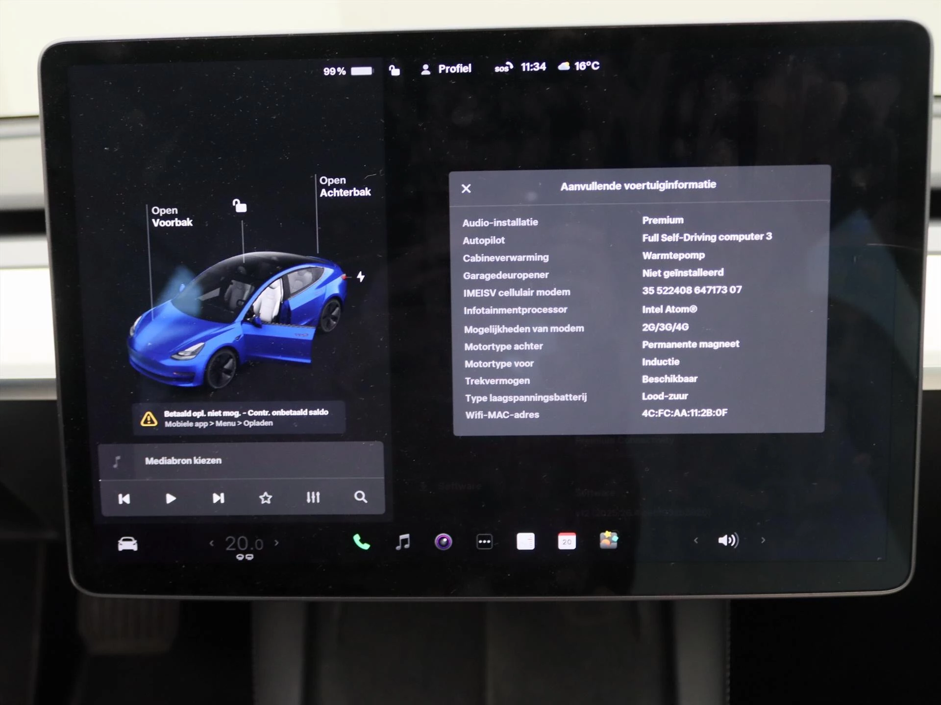 Hoofdafbeelding Tesla Model 3