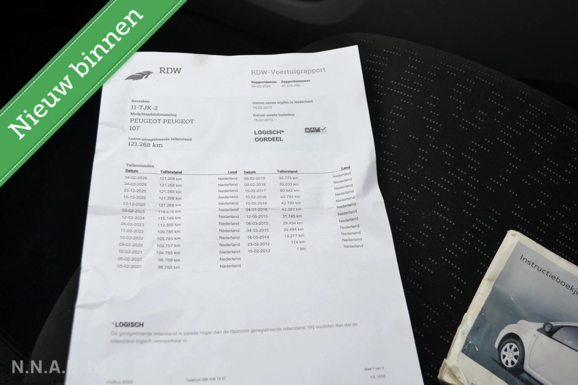 Hoofdafbeelding Peugeot 107