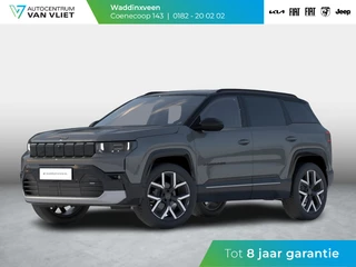 Jeep Compass First Edition 74 kWh | Uit voorraad leverbaar !| Adapt. Cruise | Camera | Carplay | 20" | Elektr. A-Klep | Navi | Winter Pack | Schuif/Kanteldak | Premium Pack | Conv. Pack | Warmtepomp