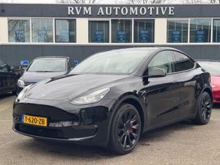 Tesla MODEL Y Long Range AWD 75 kWh VAN: 49.900,- VOOR: 45.877,- EINDEJAARSVOORDEEL: 4.023,- | ORIG. NL. NAP KM.