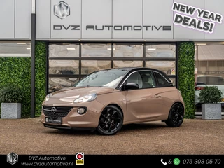 Hoofdafbeelding Opel ADAM Opel ADAM 1.4 Slam Black Favourite 101 PK | Carplay | Cruise | 17" LMV | Dealer ond.