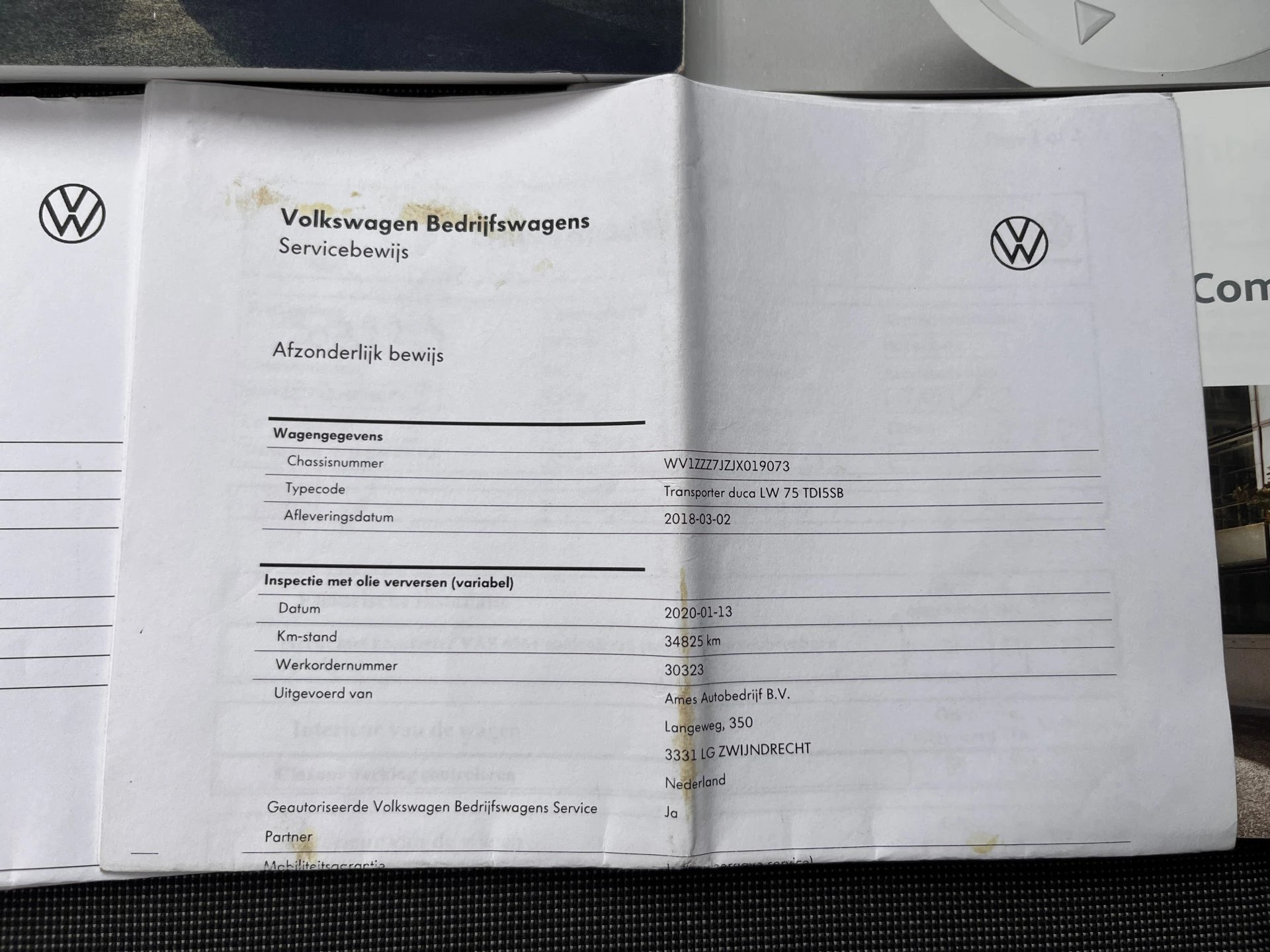 Hoofdafbeelding Volkswagen Transporter