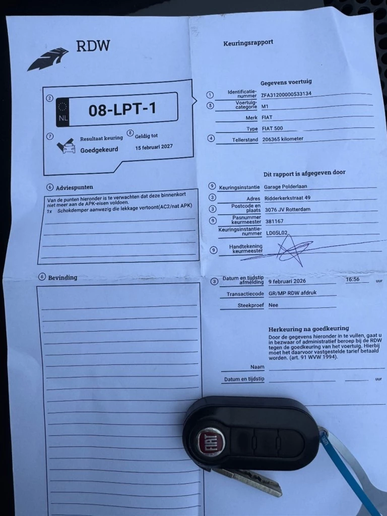 Hoofdafbeelding Fiat 500