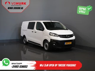 Opel Vivaro 2.0 CDTI 125 pk DC Dubbel Cabine Carplay/ 6 Pers./ Cruise/ Camera/ PDC V+A/ Trekhaak/ NL Auto