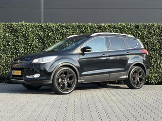Ford Kuga 1.6 Titanium, NL AUTO, NAP LOGISCH, PANORAMADAK, CLIMATE CONTROL, STOELVERWARMING, KEYLESS, CRUISE, DAB, PDC, ELEKTRISCHE KOFFERKLEP, HALF LEDER, LICHTMETAAL 20"