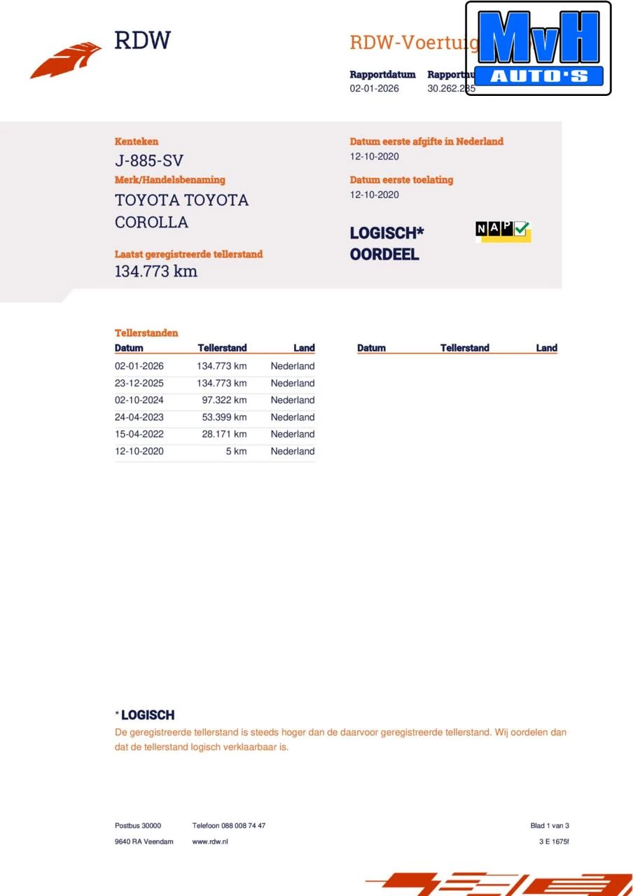 Hoofdafbeelding Toyota Corolla Touring Sports