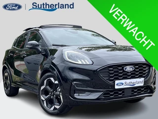 Ford Puma 1.0 EcoBoost Hybrid ST-Line X 155pk Automaat | Panoramadak | Afneembare trekhaak | Winter Pack | Adaptive cruise control | 360 graden camera | Bang&Olufsen | Elektrsiche achterklep | Matrix LED
