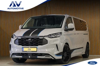Ford Transit Custom 2.0 TDCI L2H1 SPORT 170 PK DC | BPM VRIJ | DUBBEL CABINE | 360 CAMERA | ACC | BLIS | NAVIGATIE | CARPLAY | LANE ASSIST | ELEK  TREKHAAK | 5-ZITTER | VERLENGDE FABRIEKSGARANTIE TOT12-2029
