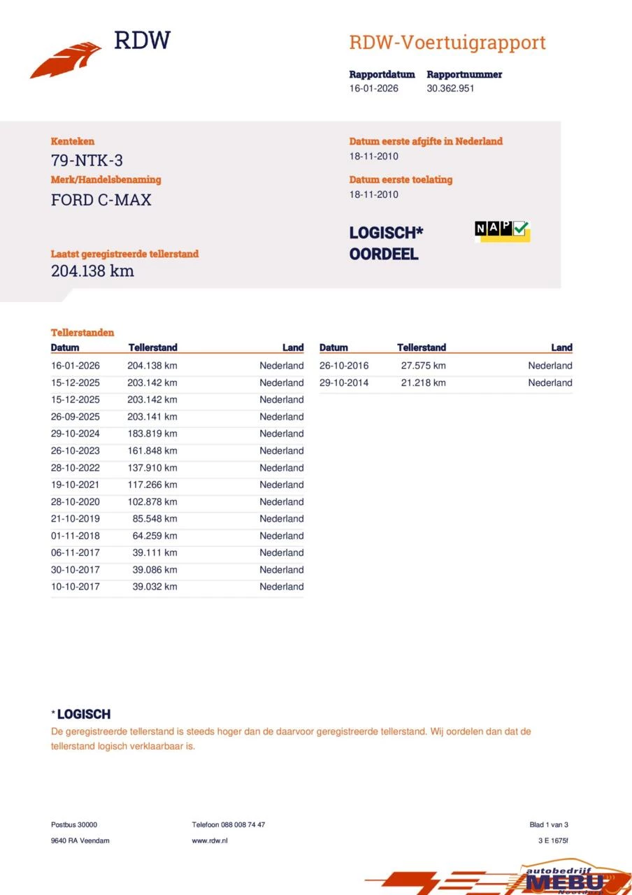 Hoofdafbeelding Ford C-MAX