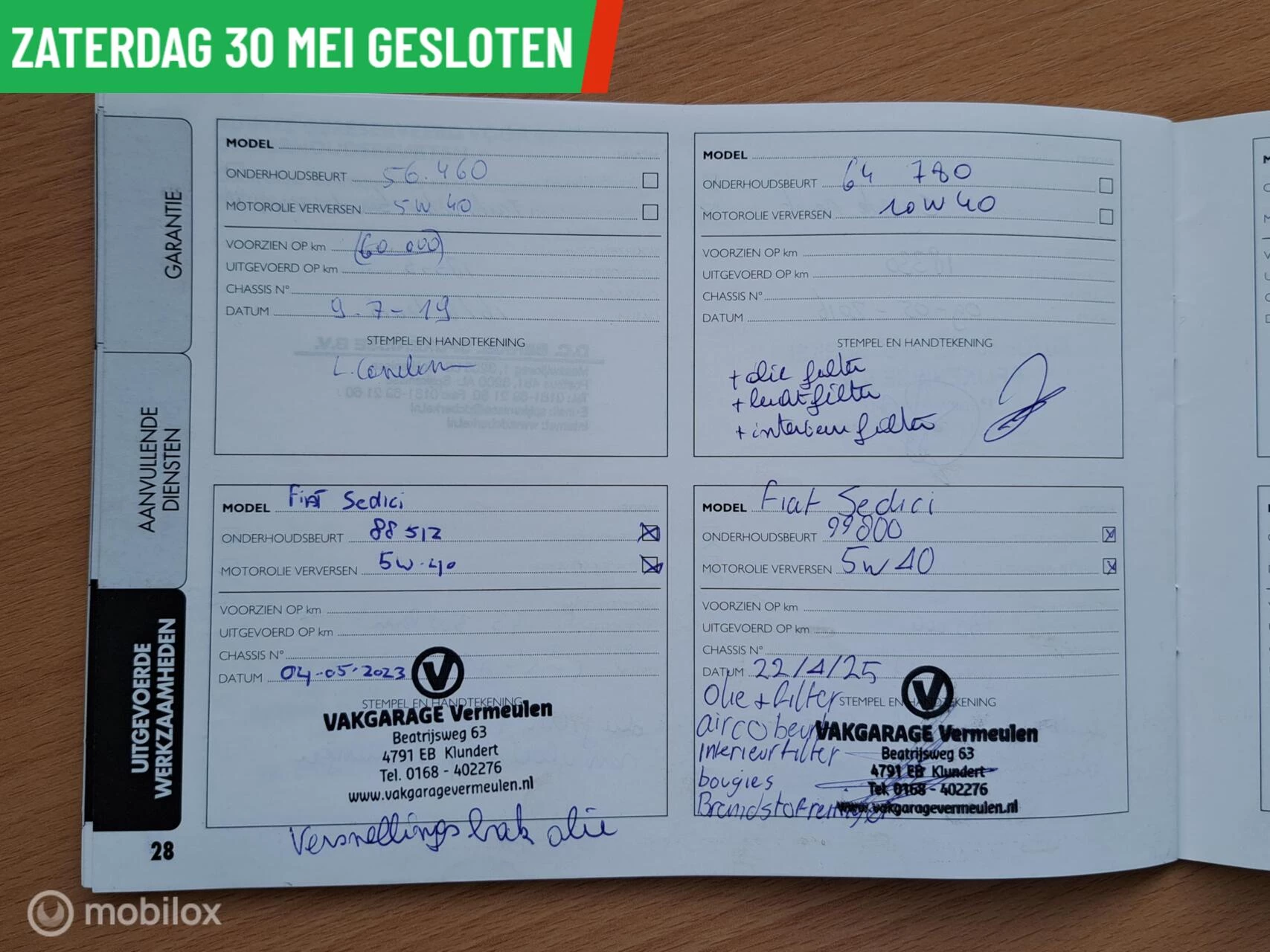 Hoofdafbeelding Fiat Sedici