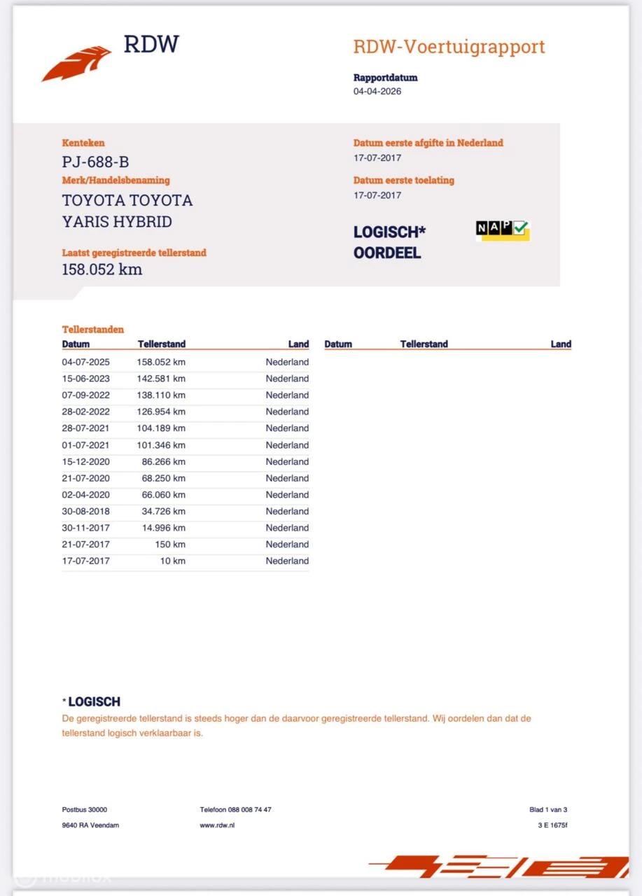 Hoofdafbeelding Toyota Yaris