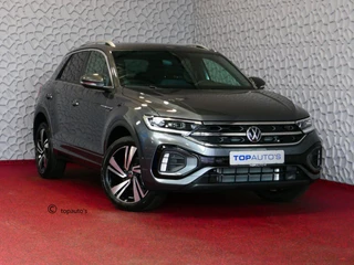 Volkswagen T-Roc 1.5 TSI 150PK R-LINE EVO IQ LIGHT ALCANTARA ELEK.KLEP CARPLAY STOEL/STUUR VERW. 18"LMV VIR.COCKPIT RLINE R LINE "Volkswagen rijden begint bij Topautos.nl – 75 topmodellen direct op voorraad!"