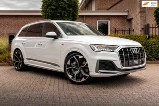 Audi Q7 55 TFSI e Quattro Pro Line S 381 PK 3x S-Line Luchtvering 360 Camera Elek. Trekhaak 22''