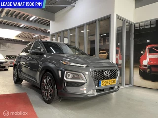 Hyundai Kona 1.6 GDI HEV Automaat  PANORAMA PDC CarPlay Schuifdak Leer