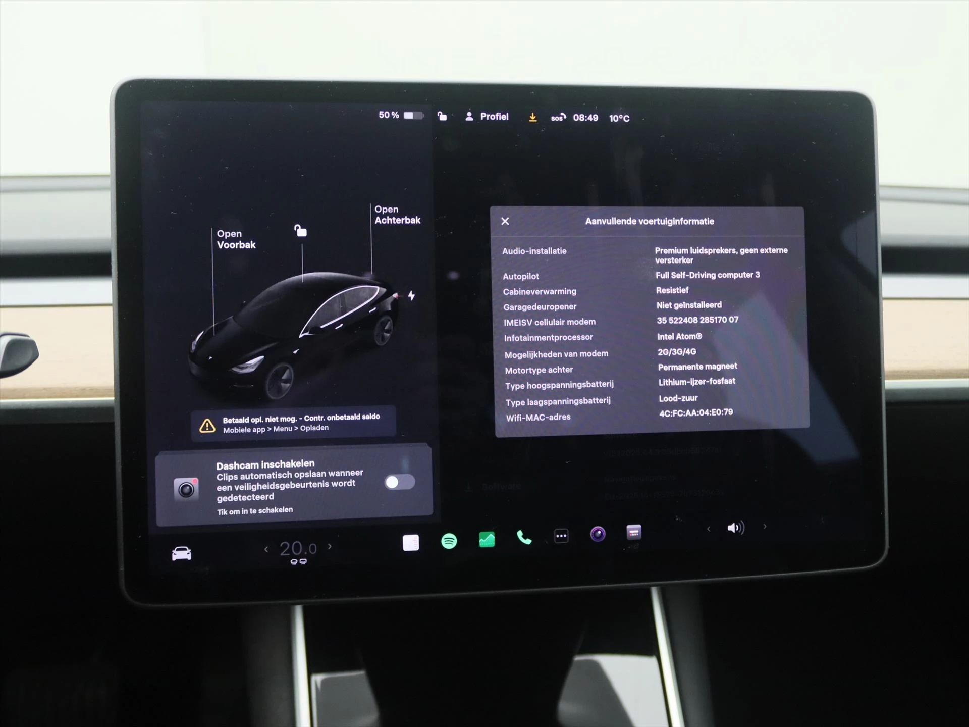 Hoofdafbeelding Tesla Model 3