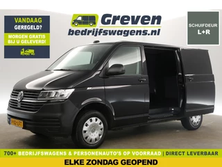 Volkswagen Transporter 2.0 TDI L1H1 140PK Airco Camera Carplay Cruise 2xSchuifdeur 3 Persoons Elektrpakket Achterklep