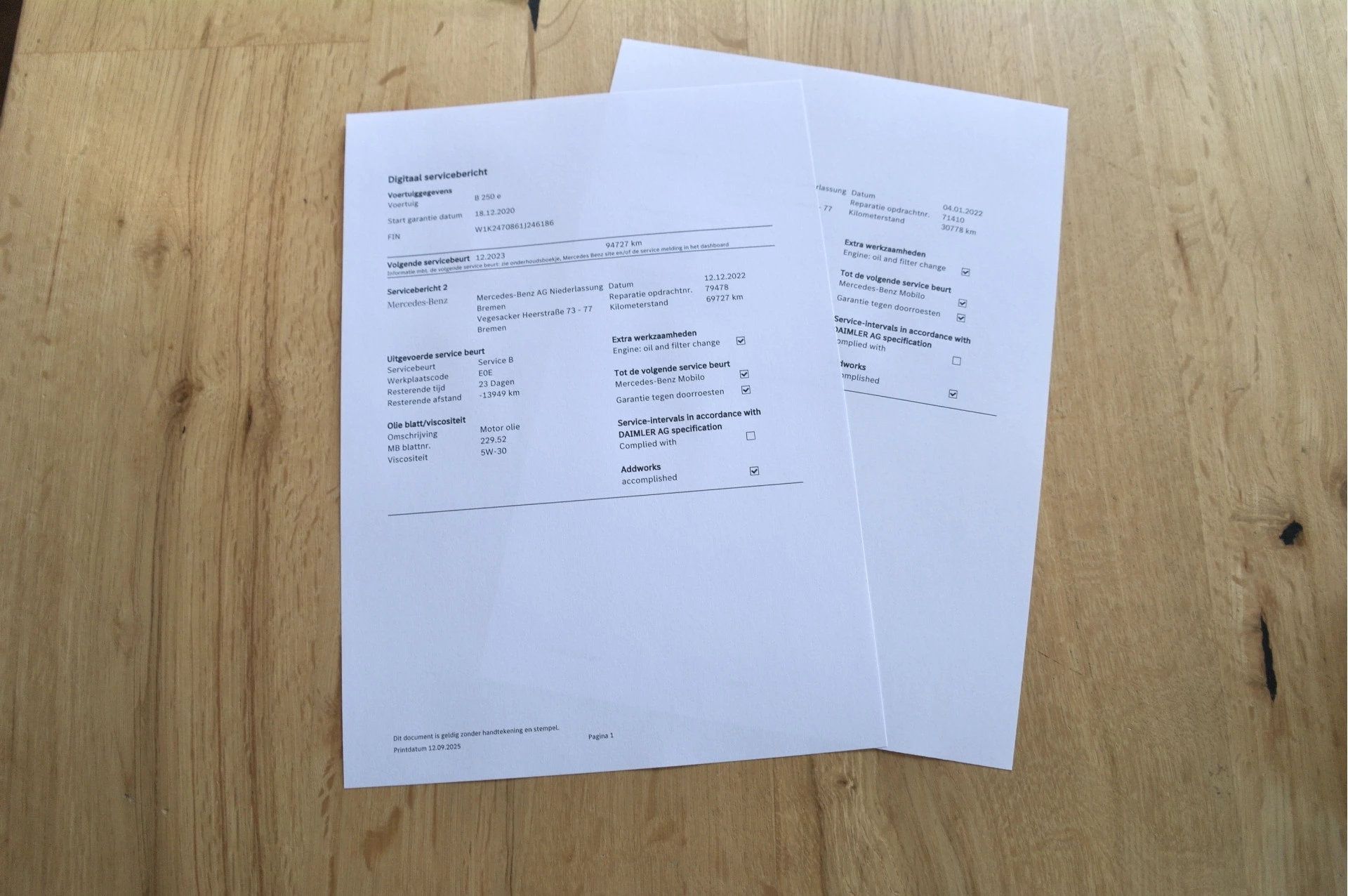 Hoofdafbeelding Mercedes-Benz B-Klasse