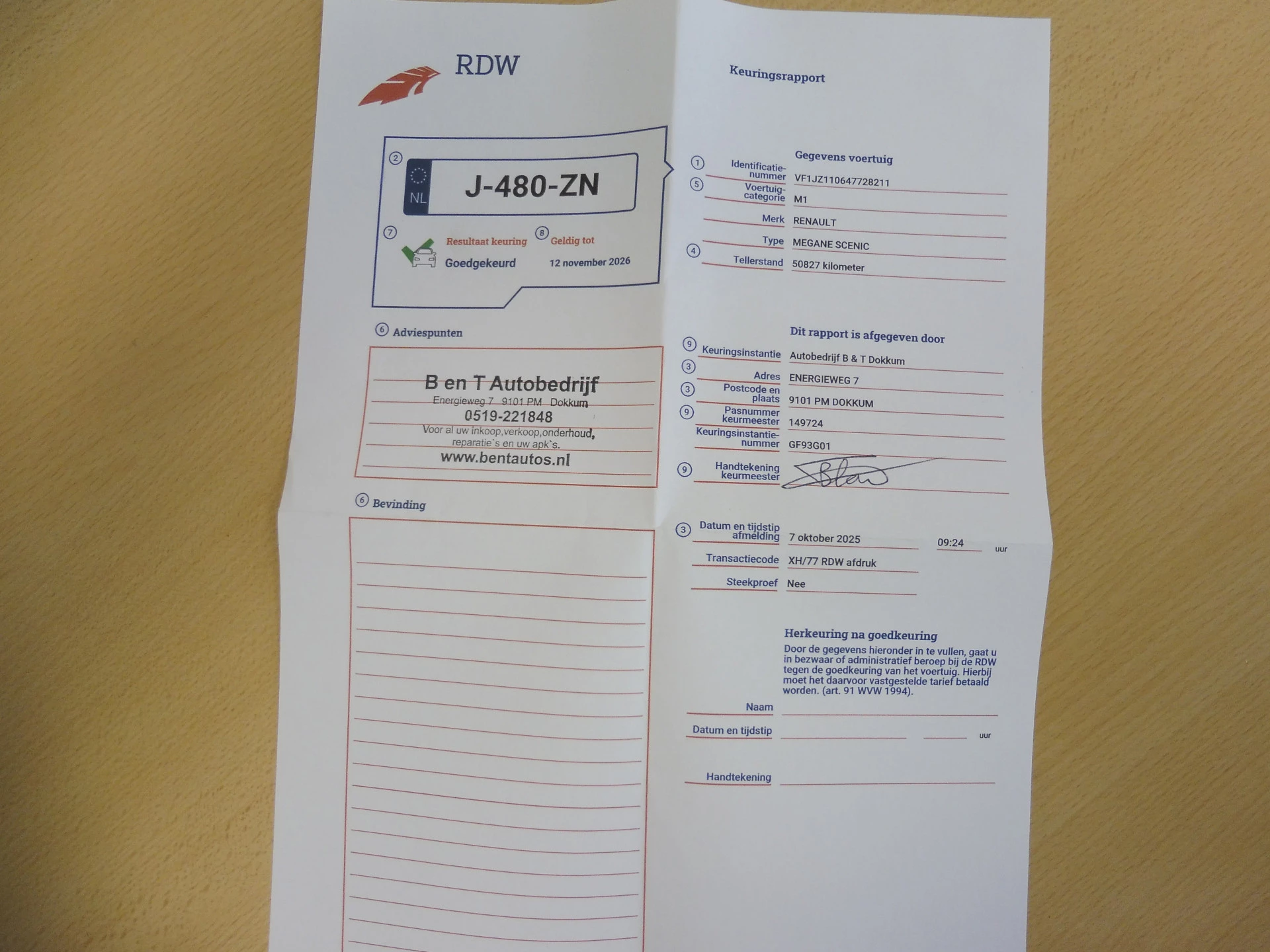 Hoofdafbeelding Renault Scénic