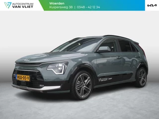 Kia Niro 1.6 GDi Hybrid DynamicPlusLine | HUD | 18''LM | Schuif/Kanteldak | Navi | Full LED | CLima | stoel/stuur vewr |