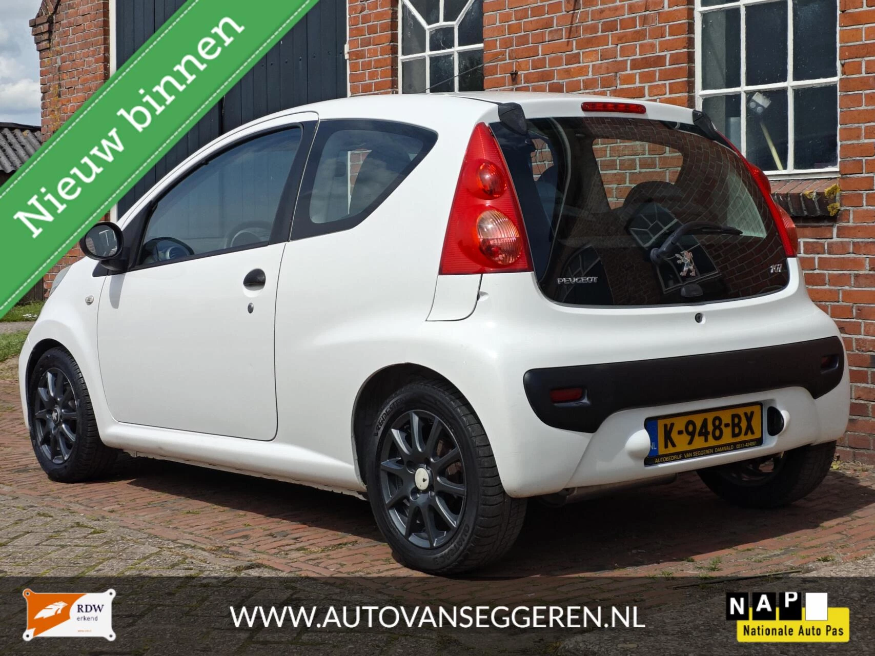 Hoofdafbeelding Peugeot 107