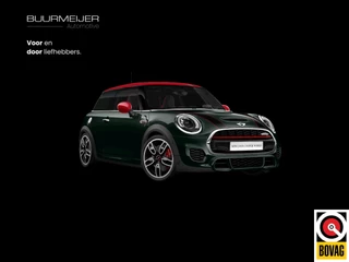 Mini 2.0 John Cooper Works Chili 231 pk | Dealer onderhouden | HUD | Harman Kardon | Panoramisch schuif/kanteldak | Stoelverwarming | Adaptief onderstel | Sportuitlaat | JCW Kuipstoelen | Camera | Cruise Control | Extra getint glas |