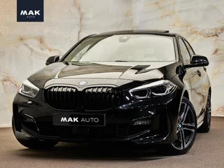 BMW 1-serie 118i M Sport, pano, cruise, stoelverw, shadow, 18", parking assist., privacy