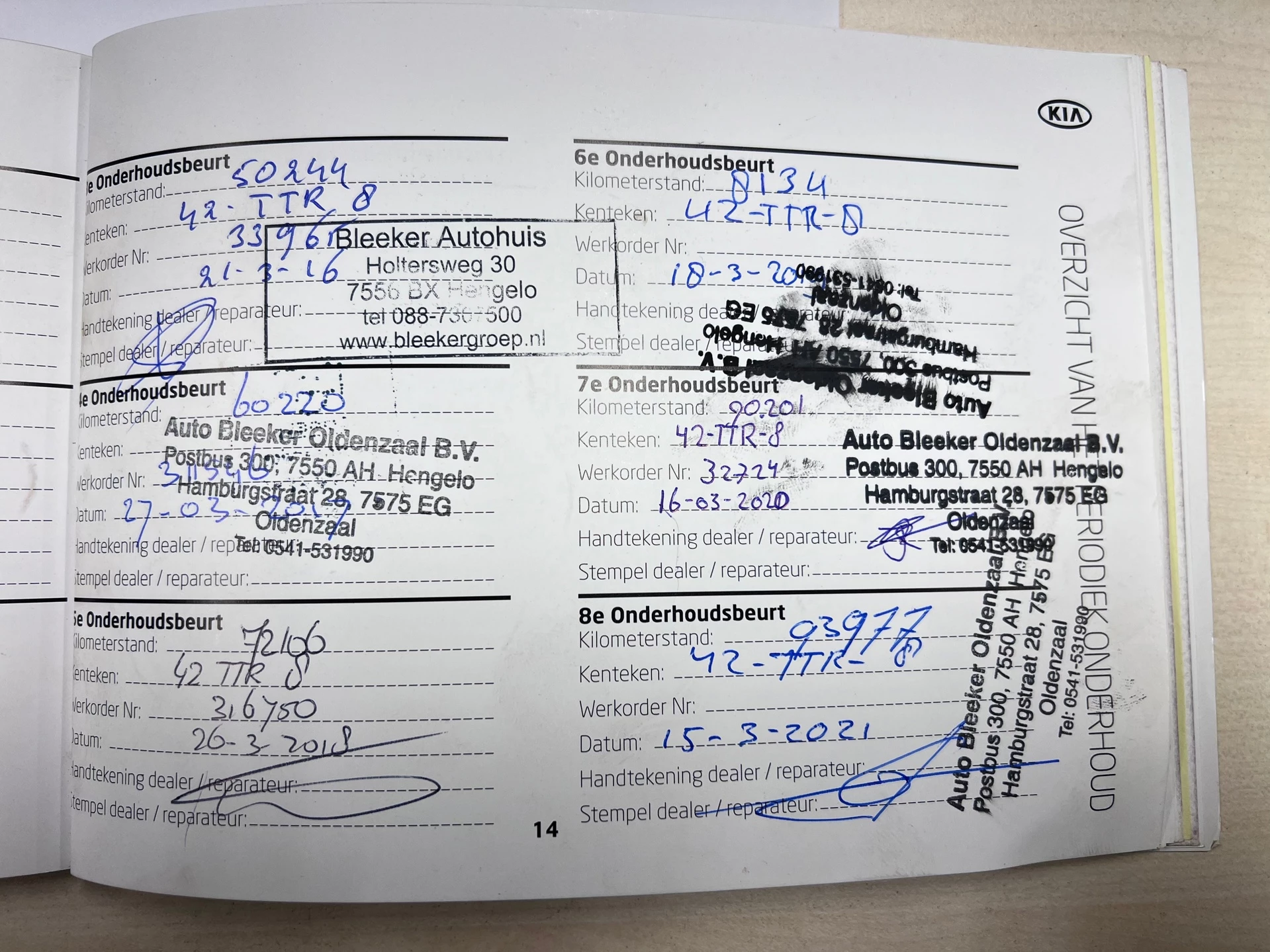 Hoofdafbeelding Kia Venga