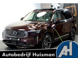 Volvo XC90 2.0 T8 AWD 335kW/456pk Aut8 Recharge Ultra Bright 7P LUCHTVERING + BOWERS&WILKINS + EL. TREKHAAK + ADAPT.CRUISE + PANORAMADAK + HEAD-UP + STOEL-&STUURVERWARMING + LEDEREN DASHBOARD + 360 CAMERA + STOELVENTILATIE + ACHTERBANKVERWARMING + 21" LM-VELGEN!!