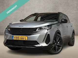 Peugeot 3008 1.6 HYbrid 225 GT 225Pk Automaat (PANORAMADAK, APPLE CARPLAY, GROOT NAVI, LEDER/ALCANTARA, STOELVERWARMING, 360 CAMERA, ADAPTIVE CRUISE, GETINT GLAS, NIEUWSTAAT)