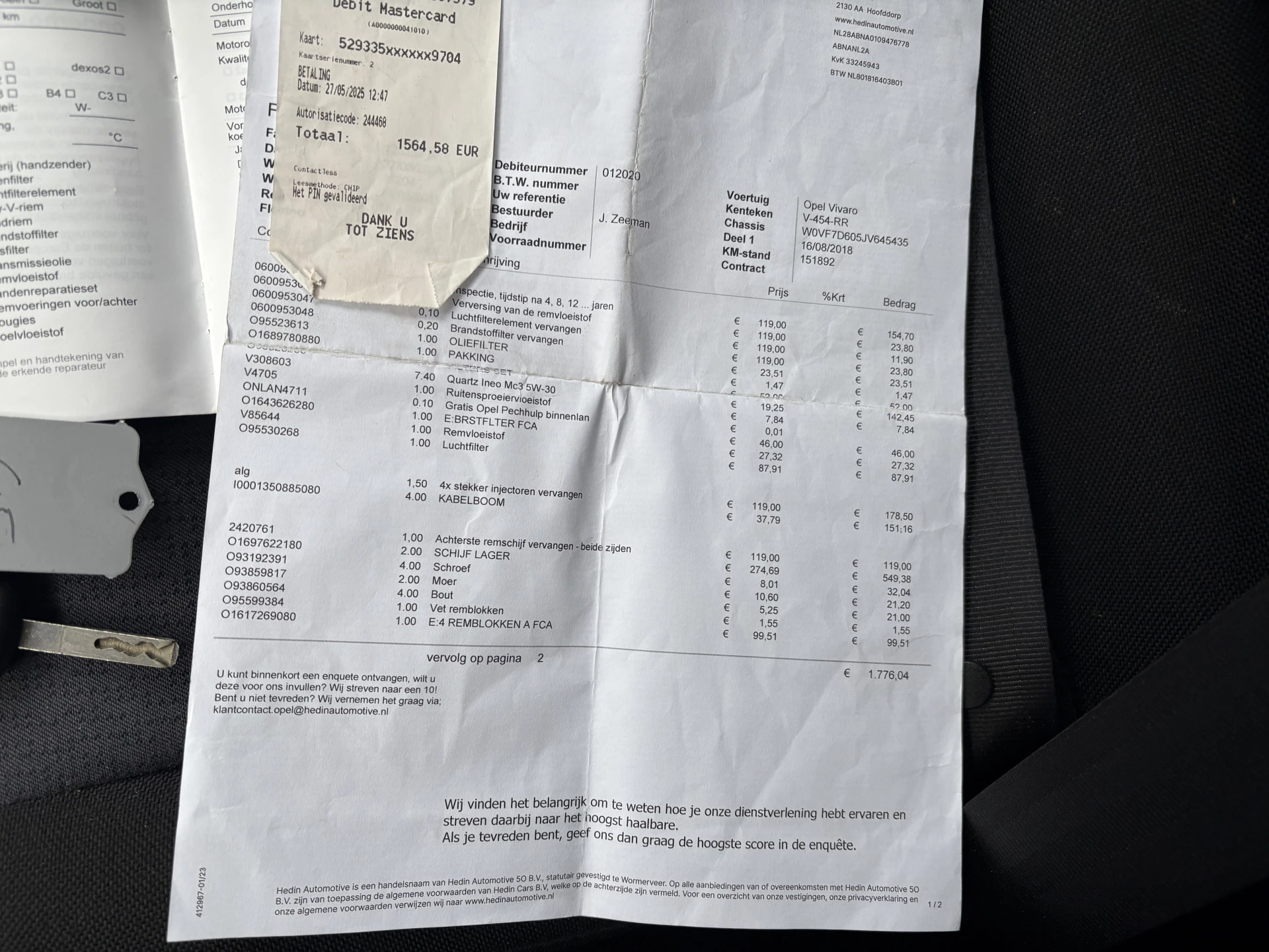 Hoofdafbeelding Opel Vivaro