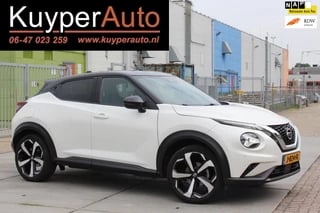 Nissan Juke 1.0 DIG-T Tekna 1E EIG RONDOM CAMERA BOSE KEYLESS HALF LEDER NAVI VOL OPTIES