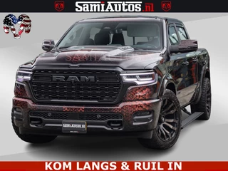 Dodge Ram Pick-Up COBRA EDITION | All-In Prijs | Limited Night High Output 540HP 706Nm | Massage + Full Option | De Meest Luxe en Volle in zijn Klasse | Cobra pakket tegen meerprijs! | Comfortabele Dubbele Cabine met Royale 5 Zitplaatsen | BPM vrij | Nu Leverbaar uit Voorraad | Voorraad Nr 2335 - 5153 |