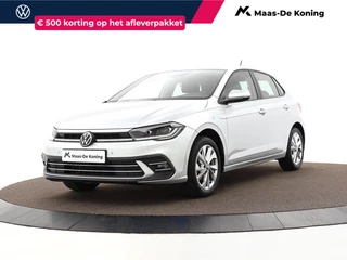 Volkswagen Polo 1.0 TSI 95pk Style · Apple/Android Car Play · Navigatie · IQ.Light · P-Sensoren · 16'' Inch · Garantie t/m 22-08-2027 of 100.000km