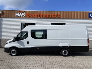 Iveco Daily 35S16V 2.3 410 L4H2 DC 7 persoons / ideaal voor motorsport camper / lease vanaf € 536 / mag 3500 kg trekken / climate control / euro 6 diesel / 270 graden achterdeuren !