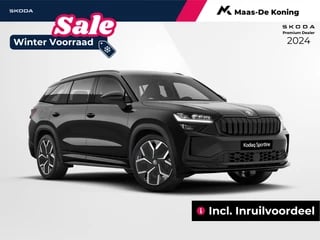 Škoda Kodiaq Sportline Business 1.5 TSI PHEV 150 kW / 204 pk SU V 6 versn. DSG | 20" inch licht metalen velgen | Trekhaak | incl. inruilbonus