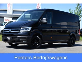 Volkswagen Crafter 35 2.0 TDI L3H2 Highline Black Edition Cruise, Carplay, Camera, LED, 177pk, Automaat, Stuurverwarming, Stoelverwarming, Uniek!