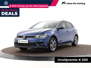 Volkswagen Polo 1.0 TSI 95pk DSG R-Line · Camera · Apple/Android Car Play · P-Sensoren · ACC · Getint Glas · 16'' Inch · Garantie t/m 24-11-2028 of 100.000km