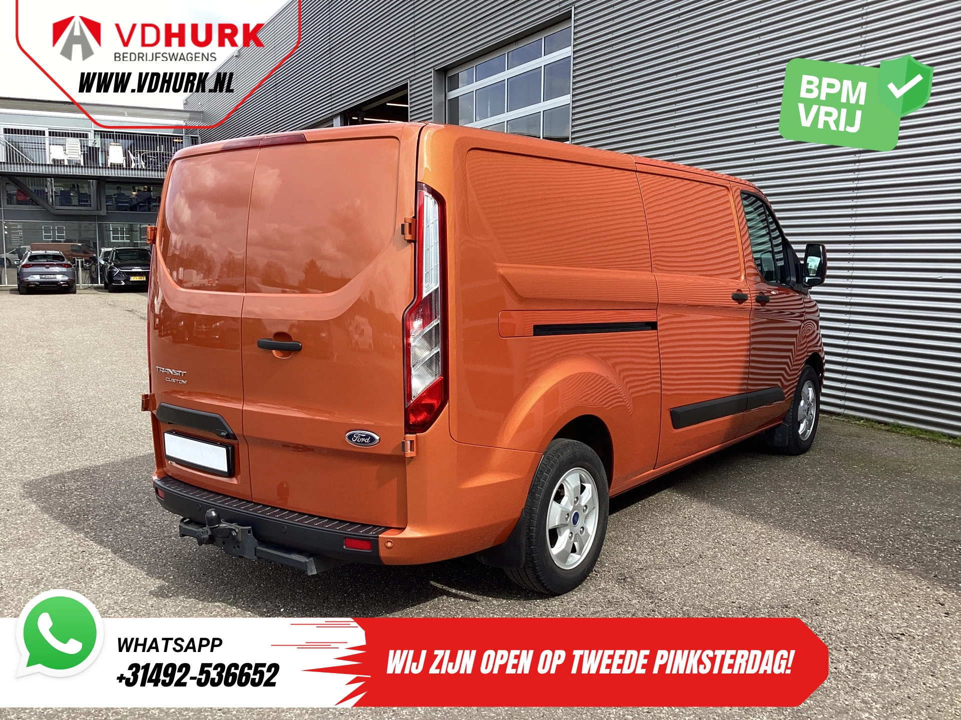 Hoofdafbeelding Ford Transit Custom