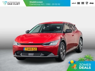 Hoofdafbeelding Kia EV6 Kia EV6 Plus 58 kWh | SOH 98,1% | Clima | Adapt. Cruise | Camera | Apple Carplay | Stoel, Stuur & Achterbank Verw. | Warmtepomp | Navi | 19" | Keyless | Elektr. A-klep | BSM