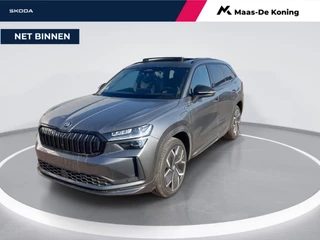Skoda Kodiaq 1.5TSI/204PK DSG PHEV Sportline · Trekhaak · Panoramadak · Camera + Parkeersensoren · Fabrieksgarantie t/m Februari 2030 of 60.000KM