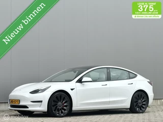 Hoofdafbeelding Tesla Model 3 Tesla Model 3 Performance AWD 2021 -Enhanced AP - SOH 88%