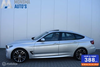 BMW 320i GT M-Sport Shadow Glaciersilber |Cognac leder Pano DAB HiFi 19" LMV LED Zeer mooi!