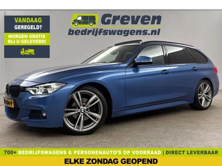 BMW 3 Serie 320d High Executive M-Sport 191PK Pano Leder LED 19"LMV Clima Cruise Navi PDC Stoelverwarming