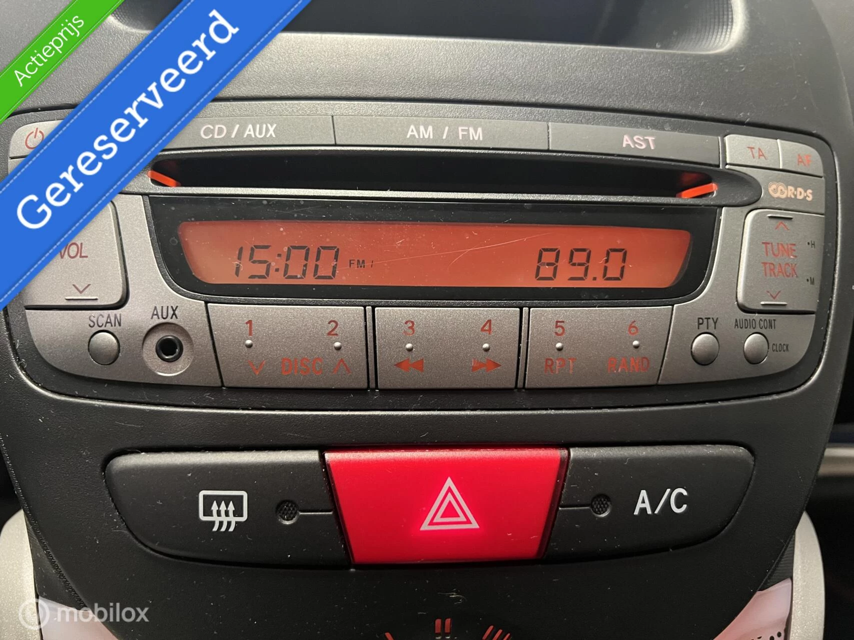 Hoofdafbeelding Peugeot 107