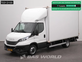 Iveco Daily 40C18 3.0L 1000KG Laadklep Automaat Zijdeur 180PK Dubbellucht Bakwagen LED Navi Airco Cruise Camera Lat om Lat D'Hollandia Euro6 Meubelbak Koffer Airco Cruise control