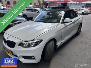 BMW 2-serie Cabrio 220i High Executive/AUT/Leder/SCHADE!!!