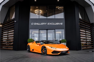 Hoofdafbeelding Lamborghini Huracán Lamborghini Huracán 5.2 V10 LP610-4 - Arancio Borealis | Capristo | Spyder | Lift | Keramisch | Camera